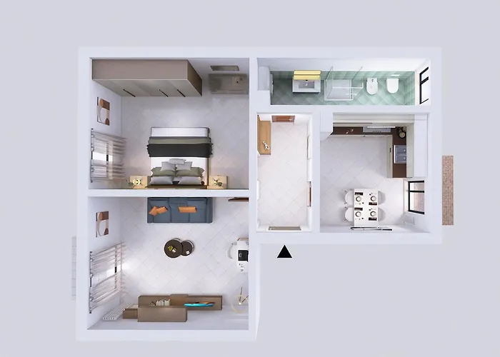 Apartment - 1 Living Self Check-in *